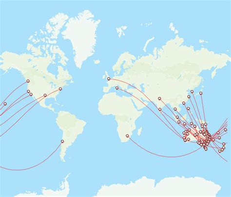 Flight history for Qantas flight QF2364 .